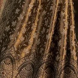 Moonlight Zari Women’s Shawl – Radiant Gold Heritage Design