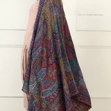 Luxurious Full Kani Multi-Coloured Floral Kashmiri Shawl