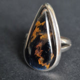 Beautiful Pietersite Gemstone Silver Sterling 925 Ring - Baga Ethnik Living Default Title Rings