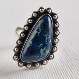 Azurite Vintage Handmade Sterling Silver Ring - Baga Ethnik Living Default Title Rings