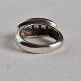 Unique Faceted Amethyst Silver Sterling 925 Ring - Baga Ethnik Living Default Title Rings