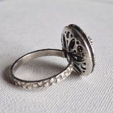 Timeless Beauty of a Handcrafted Ruby Vintage Ring - Baga Ethnik Living Default Title Rings