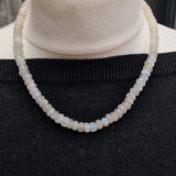 Gorgeous Rainbow Moonstone Beaded S-Clasp Necklace - The Perfect Gift - Baga Ethnik Living Default Title Necklaces