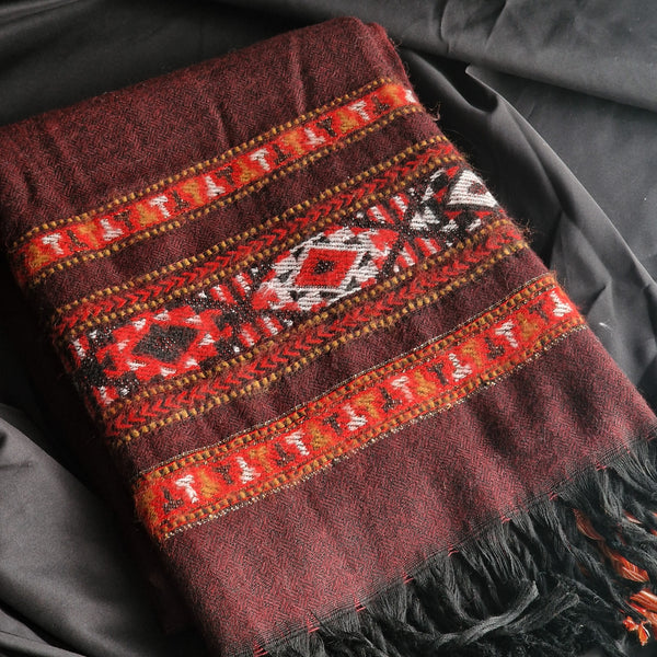 Stay Cozy All Winter Long with the Himalayan Tibet Shawl Bed Throw