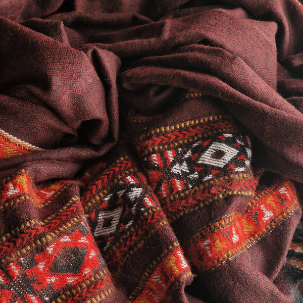 Stay Cozy All Winter Long with the Himalayan Tibet Shawl Bed Throw