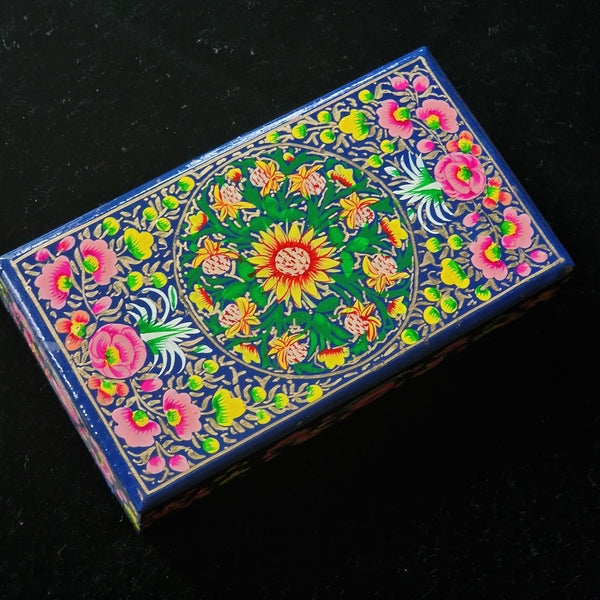 Authentic Artisan Kashmiri Handmade Paper Mache Boxes For a Unique Gift