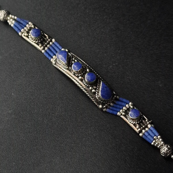 Lapis Lazuli Handmade Bohemian Bracelet