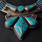 Traditional Lapis Lazuli Necklace - Baga Ethnik Living Default Title Necklaces