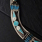 Traditional Lapis Lazuli Necklace - Baga Ethnik Living Default Title Necklaces