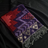 Wool Blanket Shawl – Handmade, Unisex, Gift-Ready - Baga Ethnik Living Default Title Accessories:Scarves & Wraps