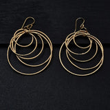 Multi Hoop Lightweight Unique Handmade Hook Earrings - Baga Ethnik Living Default Title Earrings