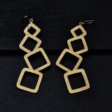 Geometric Chic Bohemian Hook Earrings - Baga Ethnik Living Default Title Earrings
