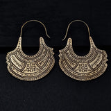 Bohemian Hooks Lightweight Brass Handmade Earrings - Baga Ethnik Living Default Title Earrings