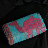 Kashmir Traditional Pashmina Winter Special Animal weave - Baga Ethnik Living Default Title Shawl