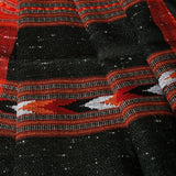 Himalayan Authentic Pure Yak Wool Black Diamond Weave Stole - Baga Ethnik Living Default Title Shawl