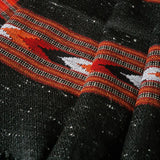 Himalayan Authentic Pure Yak Wool Black Diamond Weave Stole - Baga Ethnik Living Default Title Shawl