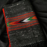 100% Pure Authentic Himalayan Yak Wool Grey Diamond Weave Stole - Baga Ethnik Living Default Title Shawl