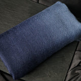 Delicate Blue Ombre Stole in Luxurious Pashmina 100% Pure Cashmere - Denims - Baga Ethnik Living Default Title Accessories:Scarves & Wraps