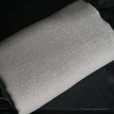 Natural Diamond Weave 100% Pashmina Kashmir Stole - Soft Grey - Baga Ethnik Living Default Title Accessories:Scarves & Wraps