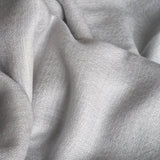 Natural Diamond Weave 100% Pashmina Kashmir Stole - Soft Grey - Baga Ethnik Living Default Title Accessories:Scarves & Wraps