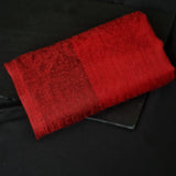Authentic Soft Paisley Weave Kashmiri Pashmina Scarf - Sweet Red - Baga Ethnik Living Default Title Shawl