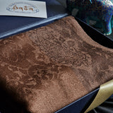 Stylish Paisley Weave Kashmiri Brown Pashmina - Dark Oak - Baga Ethnik Living Default Title Shawl