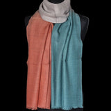 100% Cashmere Luxury Kashmir Ombré – Bronzy Shore