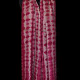 Authentic Kashmiri Pure 100% Pashmina Shawl with Tie-Dye Design - Hibiscus Petal
