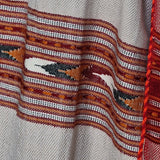 Handspun Himalayan Tibet Shawl 100% Yak wool