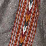 Raw Khaki Yak Wool Shawl – Earthy, Honest, and Handmade - Baga Ethnik Living Default Title Accessories:Scarves & Wraps