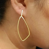 Minimalist Insect Wing Inspired Handmade Post back Earrings - Baga Ethnik Living Default Title Earrings