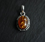 Elegant Vintage Baltic Amber 925 Silver Sterling Pendant - Baga Ethnik Living Default Title