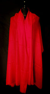 Authentic Luxury Soft 100% Cashmere - Ruby Red - Baga Ethnik Living Default Title Accessories:Scarves & Wraps
