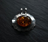 Stunning Vintage Baltic Amber Handmade Silver Sterling 925 Pendant - Baga Ethnik Living Default Title