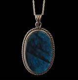 Unforgettable Class Blue Apatite Pendant