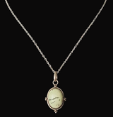 Vintage Green Turquoise Pendant - Baga Ethnik Living Default Title Pendants