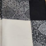 Luxury Soft Kashmir Pashmina Cashmere Stole - Black and white