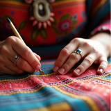 Yellow Yak Wool Shawl – Warm Hue, Brown Raw Weave, Handcrafted Elegance