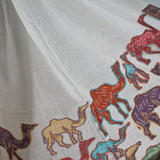 Lightweight Fine Wool Pashmina Stole – Silky White Camel - Baga Ethnik Living Default Title Shawl