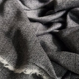 Luxury Diamond Weave Soft Kashmir Pashmina Stoles - Abalone Grey - Baga Ethnik Living Default Title Accessories:Scarves & Wraps