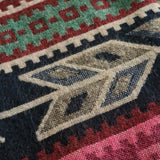 Tibetan Wool Shawl – Himalayan Handmade Multicoloured Blanket