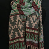 Himalayan Wool Throw Shawl – Everyday Cozy - Baga Ethnik Living Default Title Accessories:Scarves & Wraps