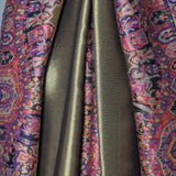 Moonlight Pashmina – Gold-Fuscia Two-Tone Darbar Kani Shawl