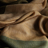 Wrap Yourself in Luxury with the Green Pashmina Luxury Soft Kashmir Stole - Ellie - Baga Ethnik Living Default Title Accessories:Scarves & Wraps