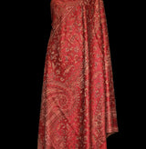 Royal Jamawar Shawl – Red
