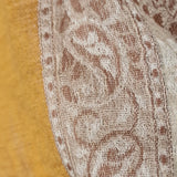 Floral Buti Pure Pashmina Kani Stole – Pale Beige