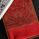 Royal Jamawar Shawl – Red