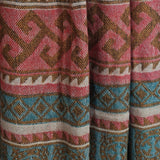 Multicoloured Himalayan Bohemian Shawl – Tibetan Oversized Woolen Throw