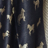 Twilight Reversible Shawl –Black & Gold Moonlight Design