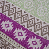 Himalayan Wool Shawl – Vibrant Tibetan Woven Oversized Wrap